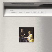 ヨハネス・フェルメール – 愛人とメイド マグネット (インサイチュ (食洗機))