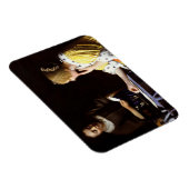 ヨハネス・フェルメール – 愛人とメイド マグネット (右側)