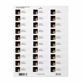 ヨハネス・フェルメール – 愛人とメイド ラベル (フルシート)