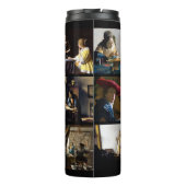 ヨハネス・フェルメール – 最高傑作グリッド タンブラー (裏面)