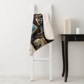 ヨハネス・フェルメール – 最高傑作パッチワーク シェルパブランケット (インサイチュ)