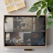 ヨハネス・フェルメール – 最高傑作パッチワーク 薄葉紙 (ギフト)