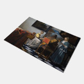 ヨハネス・フェルメール - 演奏 ドアマット (アングル)