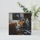 ヨハネス・フェルメール - 演奏 招待状 (スタンド正面)