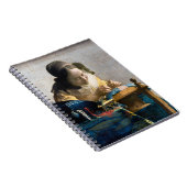 ヨハネス・フェルメール - 糸を編む女 ノートブック (右側)