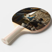 ヨハネス・フェルメール - 絵画の寓意 卓球ラケット (正面アングル)