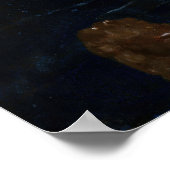 ヨハネス・フェルメール – 赤帽の少女 ポスター (角)