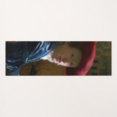 ヨハネス・フェルメール – 赤帽の少女 ヨガマット (裏面(横))