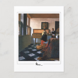 ヨハネス・フェルメール#20 -ファインアート ポストカード