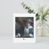 ヨハネス・フェルメール#23 -ファインアート ポストカード (スタンド正面)