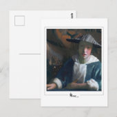 ヨハネス・フェルメール#23 -ファインアート ポストカード (正面/裏面)