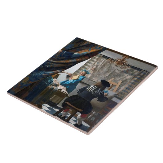 ヨハネス·フェル絵画メールの芸術 タイル (側面)