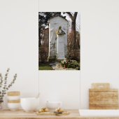 ヨハネス・ブラームスの墓 ポスター (キッチン)