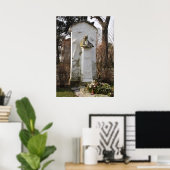 ヨハネス・ブラームスの墓 ポスター (ホームオフィス)