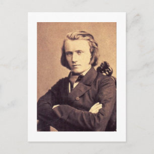 ヨハネス・ブラームス ポストカード