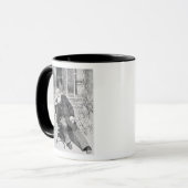 ヨハネス・ブラームス、c.1897 マグカップ (正面左)