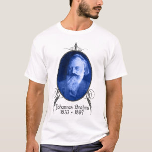 ヨハネス・ブラームス Tシャツ