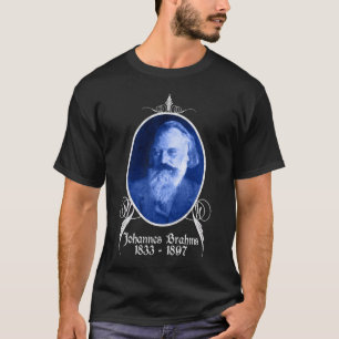ヨハネス・ブラームス Tシャツ