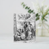 ヨハネス・ヘベリウスの『マチーナ・コレステス』 ポストカード (スタンド正面)