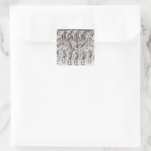 ヨハネス・レーリのキャラベインディアンの記述 スクエアシール (バッグ)