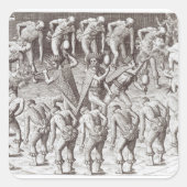 ヨハネス・レーリのキャラベインディアンの記述 スクエアシール (正面)