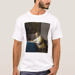 ヨハネス・ヴェルミエ書ア – 女性の手紙 Tシャツ