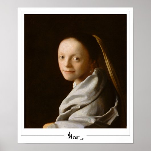 ヨハネス・ヴェルミエ・ゼディング・アート・ポスター#21 ポスター (正面)