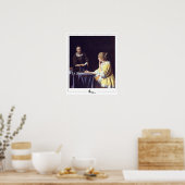 ヨハネス・ヴェルミエ・ゼディング・アート・ポスター#22 ポスター (キッチン)