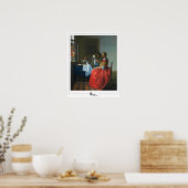 ヨハネス・ヴェルミエ・ゼディング・アート・ポスター#24 ポスター (キッチン)