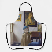 ヨハネス・ヴェルミエ – ヴァージナルに立つレディ エプロン (正面)