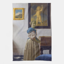 ヨハネス・ヴェルミエ – ヴァージナルに立つレディ