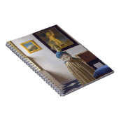 ヨハネス・ヴェルミエ – ヴァージナルに立つレディ ノートブック (右側)