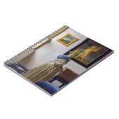 ヨハネス・ヴェルミエ – ヴァージナルに立つレディ ノートブック (左側)