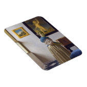 ヨハネス・ヴェルミエ – ヴァージナルに立つレディ マグネット (右側)