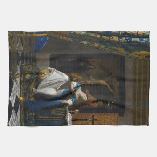 ヨハネス・ヴェルミエ – 信仰の寓話 キッチンタオル (横)