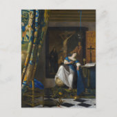 ヨハネス・ヴェルミエ – 信仰の寓話 ポストカード (正面)