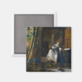 ヨハネス・ヴェルミエ – 信仰の寓話 マグネット (正面/裏面)