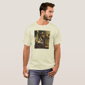 ヨハネス・ヴェルミーアの地理学者(1669年頃) Tシャツ (正面フル)