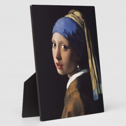 ヨハネス・ヴェルミーアの真珠のイヤリングを持つ少女 フォトプラーク (側面)