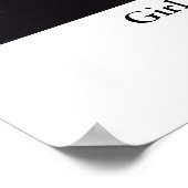 ヨハネス・ヴェルミーアの真珠のイヤリングを持つ少女 ポスター (角)