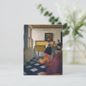 ヨハネス・ヴェルミーアの音楽レッスン（1663年頃） 招待状 (スタンド正面)