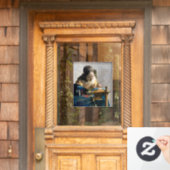 ヨハネス・ヴェルミーア – ザ・レーケメーカー ウィンドウサイン (ホームデコレーション)