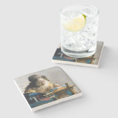 ヨハネス・ヴェルミーア – ザ・レーケメーカー ストーンコースター (横)