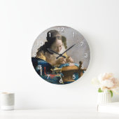 ヨハネス・ヴェルミーア – ザ・レーケメーカー ラージ壁時計 (ホーム)