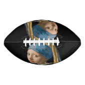 ヨハネス・ヴェルミーア – パールイヤリングを持つ女の子 アメリカンフットボール (正面)