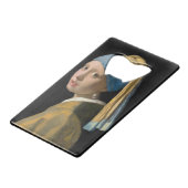 ヨハネス・ヴェルミーア – パールイヤリングを持つ女の子 クレジットカード栓抜き (正面アングル)