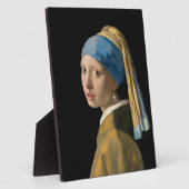 ヨハネス・ヴェルミーア – パールイヤリングを持つ女の子 フォトプラーク (側面)