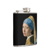 ヨハネス・ヴェルミーア – パールイヤリングを持つ女の子 フラスク (右)