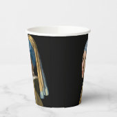 ヨハネス・ヴェルミーア – パールイヤリングを持つ女の子 紙コップ (左)