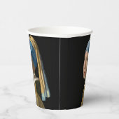 ヨハネス・ヴェルミーア – パールイヤリングを持つ女の子 紙コップ (右)